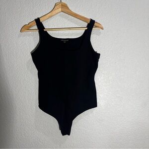 Shinestar Black Sleeveless Bodysuit